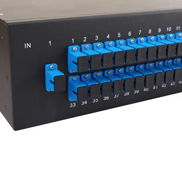 1x64 1U 19 rack plc splitter